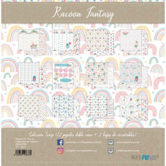 Racoon Fantasy 12x12 Paper Pack