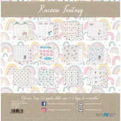 Racoon Fantasy 12x12 Paper Pack