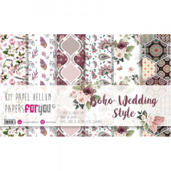 Boho Wedding Style 12x12 Vellum Kit