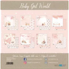 Baby Girl World 12x12 Paper Pack