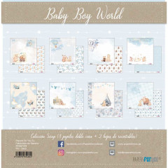 Baby Boy World 12x12 Paper Pack