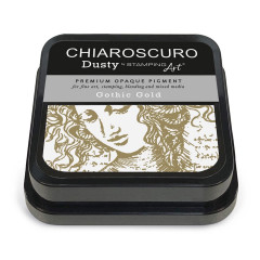 Chiaroscuro Dusty Ink Pad - Gothic Gold