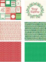 Hand-Painted Christmas Paper Pad