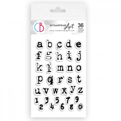 Clear Stamps - Reporter Lowercase Alphabet