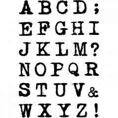 Clear Stamps - Remintgon Uppercase Alphabet