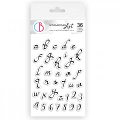 Clear Stamps - Moonlight Lowercase Alphabet