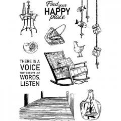 Clear Stamps - Find your happy place