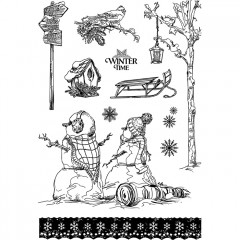 Clear Stamps - Winter Time