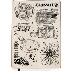 Clear Stamp Set - Classified