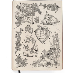 Clear Stamp Set - Blackberries