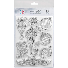 Clear Stamp Set - Precious Christmas Decorations