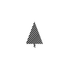 Stempel - Tannenbaum Streifen