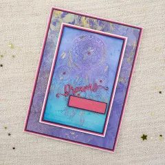 Embossing Folder - Bohemian Collection - Follow Your Dreams