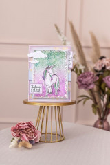 Stamps and Die - Enchanted Dreams Mystical Unicorn