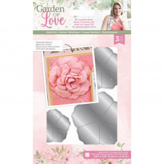 Metal Cutting Die - Garden of Love 3D Layered Rose