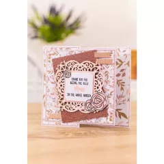 Clear Stamps - Rose Gold Interchangeable Sentiments