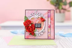 Metal Cutting Die - Say It With Flowers Delightful Rose