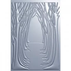 Embossing Folder - The Snow Queen - Enchanted Forest