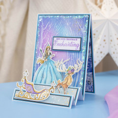 Clear Stamps and Cutting Die - The Snow Queen - Midnight Sleigh Ride