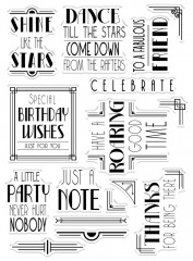 Clear Stamps - The Roaring 20’s - Shine Like the Stars