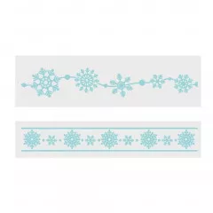 Embossing Folder Set - Watercolor Christmas Elegant Borders