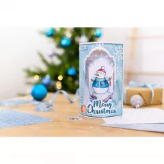 Metal Die - Watercolour Christmas Quirky Christmas Trees