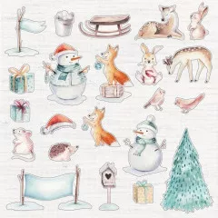 Watercolour Christmas 12x12 Paper Pad