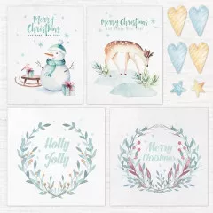 Watercolour Christmas 12x12 Paper Pad