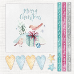 Watercolour Christmas 6x6 Paper Pad