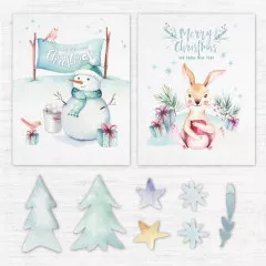 Watercolour Christmas 6x6 Paper Pad