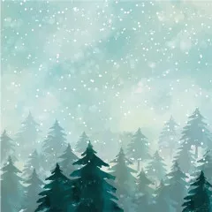 Watercolour Christmas 6x6 Paper Pad