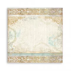 Stamperia 2-seitiges 12x12 Designpapier - Sleeping Beauty Textur