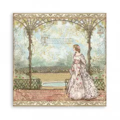 Stamperia 2-seitiges 12x12 Designpapier - Sleeping Beauty Prince