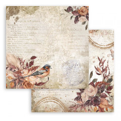 Stamperia 2-seitiges 12x12 Designpapier - Our way - Bird