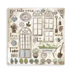 Romantic Garden House 12x12 Paper Pack