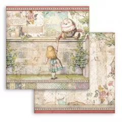 Alice through the looking glass 12x12 Paper Pack