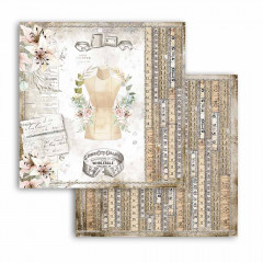 Romantic Threads 8x8 Paper Pack