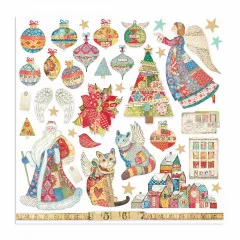 Christmas Patchwork 8x8 Paper Pack