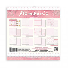 BabyDream Pink Backgrounds 8x8 Paper Pack