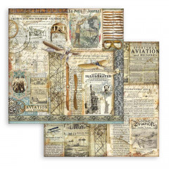 Sir Vagabond Aviator Backgrounds 8x8 Paper Pack