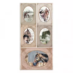 Romantic Horses Collectables 6x12 Paper Pack