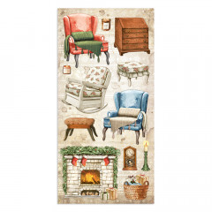 Romantic Home for the Holidays Collectables 6x12 Paper Pack