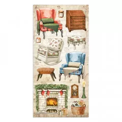 Romantic Home for the Holidays Collectables 6x12 Paper Pack