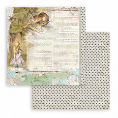 Maxi Alice in Wonderland and looking glass 12x12 Paper Pack