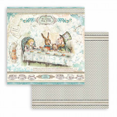 Maxi Alice in Wonderland and looking glass 12x12 Paper Pack