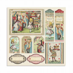 Maxi Alice Gold 12x12 Paper Pack