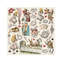 Alice Wonderland 6x6 Paper Pack