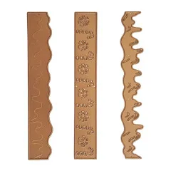 Spellbinders Etched Dies - Candy Christmas - Sweet Borders by Stamperia