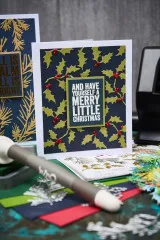 Thinlits Die by Tim Holtz - Holiday Greens mini