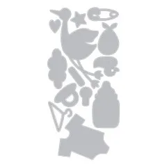 Thinlits Die Set - New baby